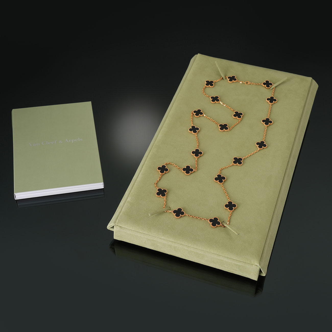 Van Cleef & Arpels(USED)반클리프 빈티지 알함브라 롱 네크리스 20 모티브